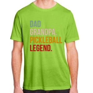 Dad Grandpa Pickleball Legend Adult ChromaSoft Performance T-Shirt