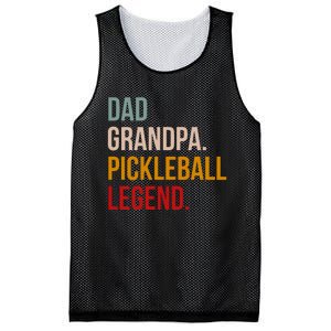 Dad Grandpa Pickleball Legend Mesh Reversible Basketball Jersey Tank