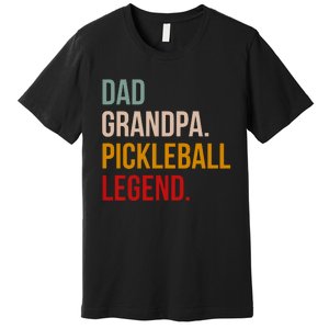 Dad Grandpa Pickleball Legend Premium T-Shirt