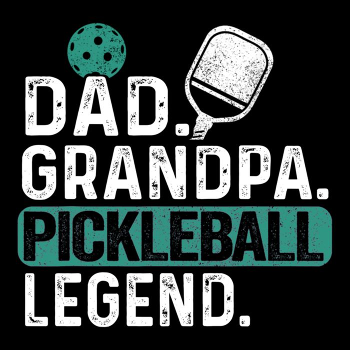 Dad Grandpa Pickleball Legend Player Funny Pickle Ball Funny Gift Cooling Performance Crew T-Shirt