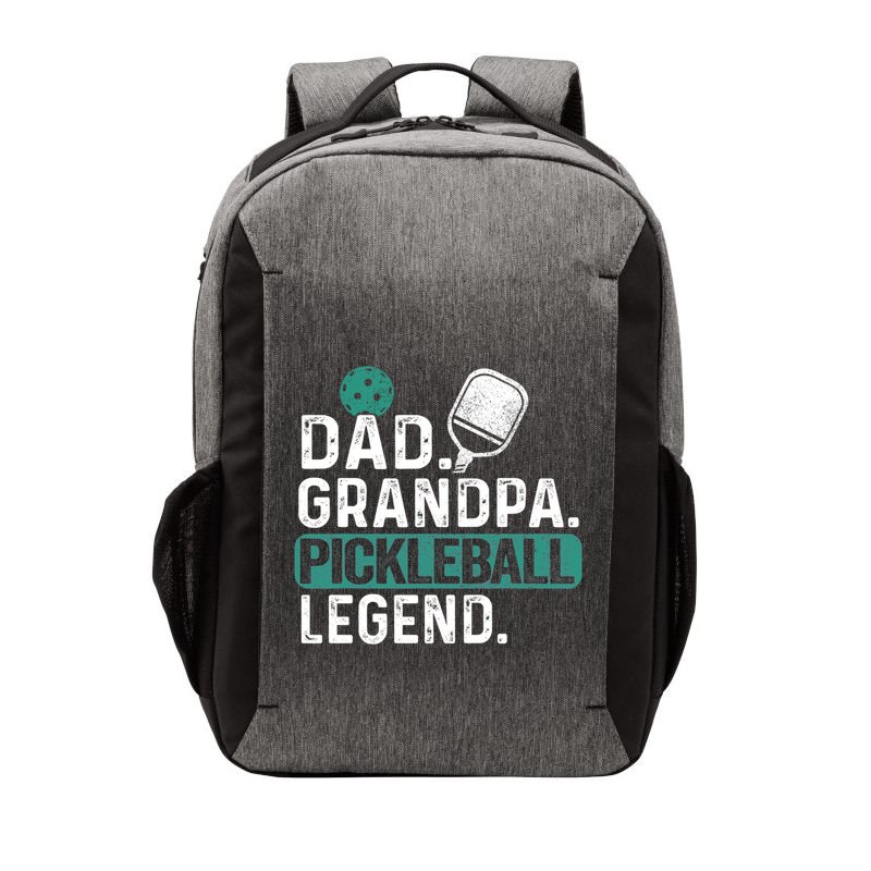 Dad Grandpa Pickleball Legend Player Funny Pickle Ball Funny Gift Vector Backpack