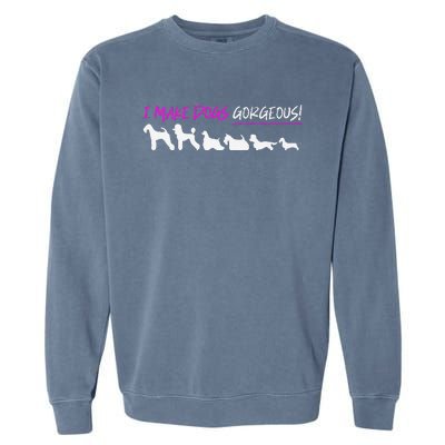 Dog Grooming Premium Garment-Dyed Sweatshirt