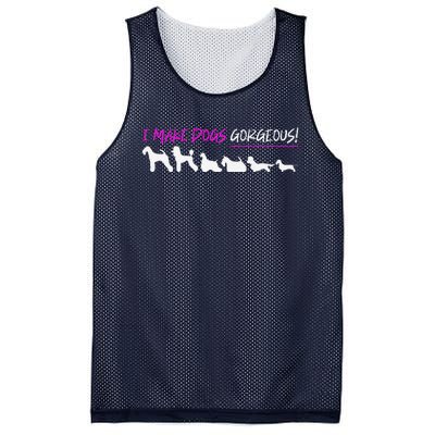 Dog Grooming Premium Mesh Reversible Basketball Jersey Tank