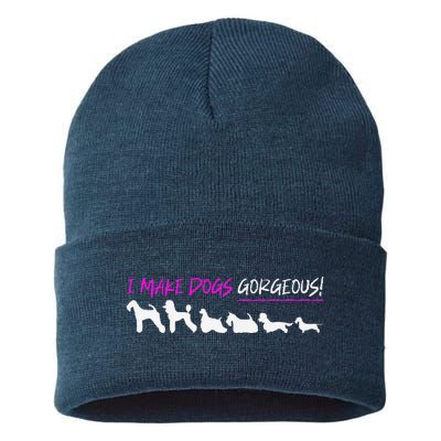 Dog Grooming Premium Sustainable Knit Beanie