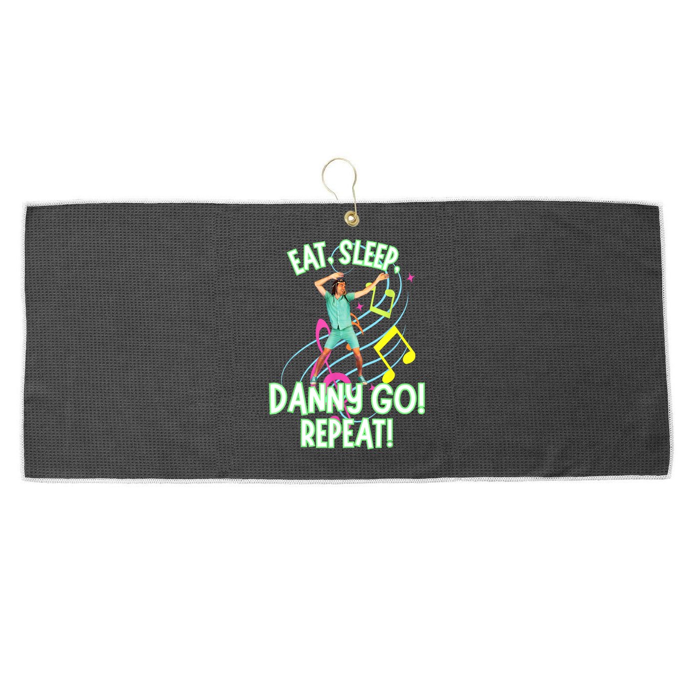 Danny Go! Preschool Large Microfiber Waffle Golf Towel