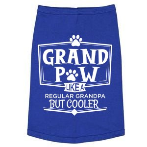 Dog Grand Paw Like A Regular Grandpa But Cooler Grandpas Gift Doggie Tank