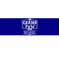 Dog Grand Paw Like A Regular Grandpa But Cooler Grandpas Gift Bumper Sticker