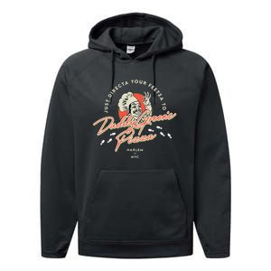 Daddy GreenS Pizza Last Dragon Performance Fleece Hoodie