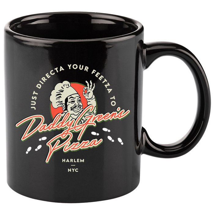 Daddy GreenS Pizza Last Dragon 11oz C Handle Ceramic Mug