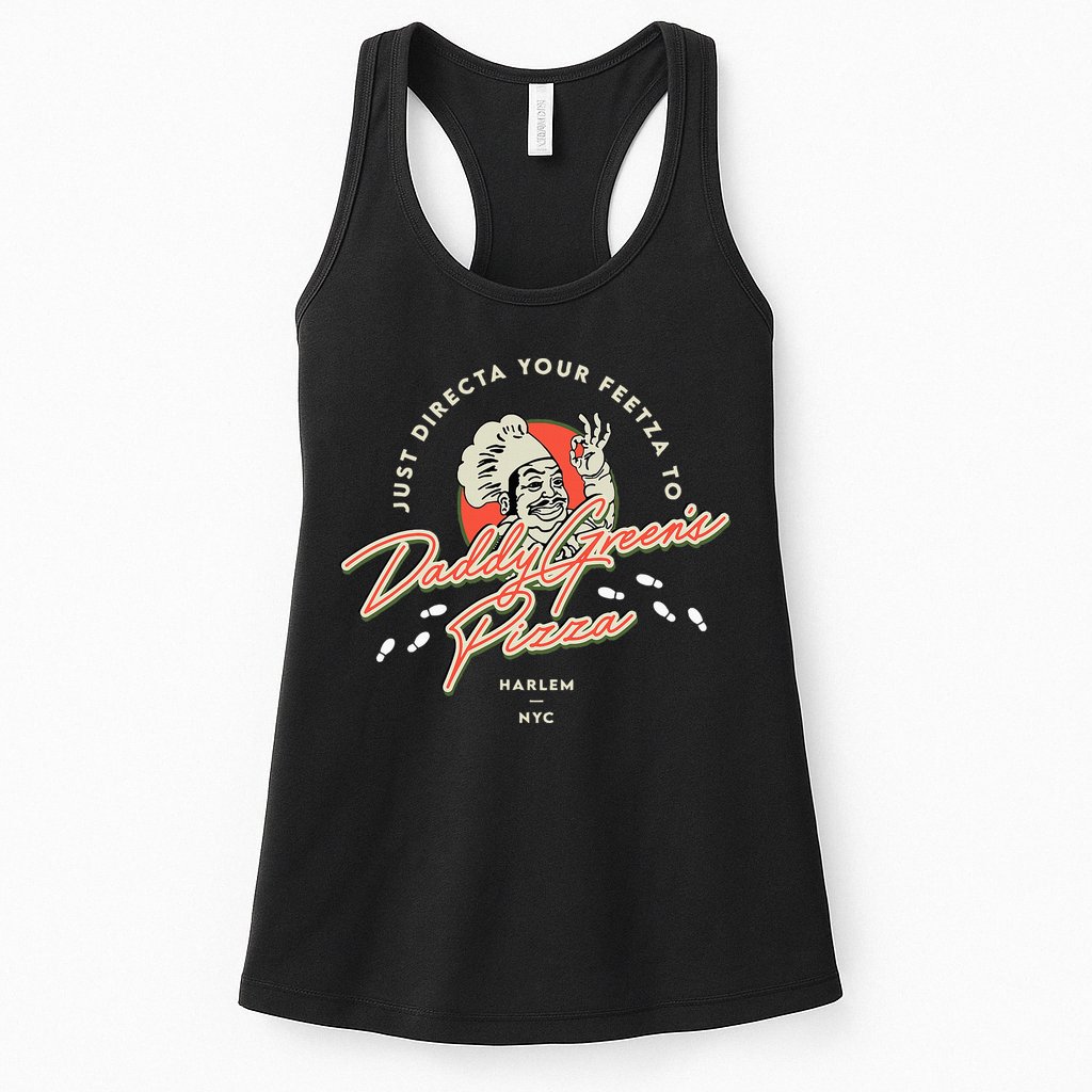 Daddy GreenS Pizza Last Dragon Womens Tank Top