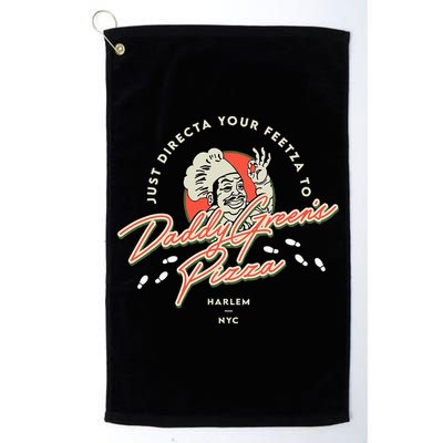 Daddy GreenS Pizza Last Dragon Golf Towel