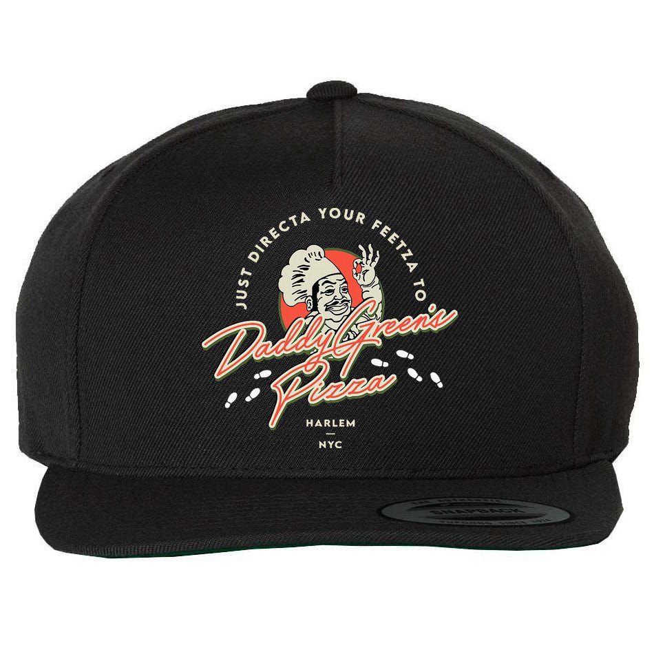 Daddy GreenS Pizza Last Dragon Wool Snapback Cap
