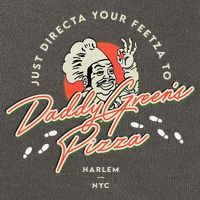 Daddy GreenS Pizza Last Dragon Cotton Canvas Backpack