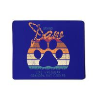 Dog Grandpa Paws Design Retro Grand Paw But Cooler Fur Daddy Gift Mousepad