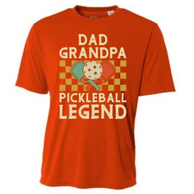 Dad Grandpa Pickleball Legend FatherS Day Dad Grandpa Meaningful Gift Cooling Performance Crew T-Shirt