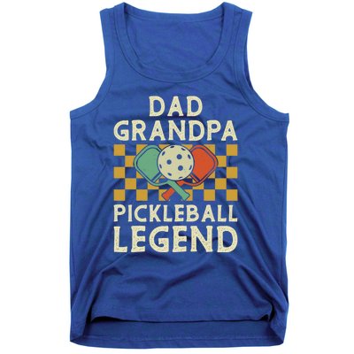 Dad Grandpa Pickleball Legend FatherS Day Dad Grandpa Meaningful Gift Tank Top