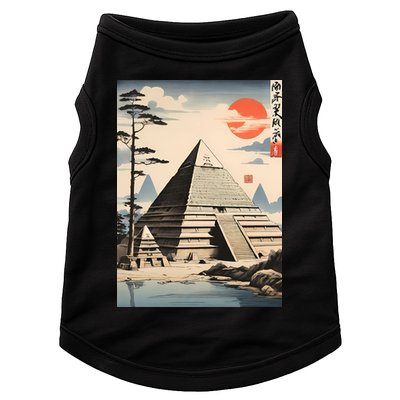 Drawing Giza Pyramid Japanes Style Doggie Tank