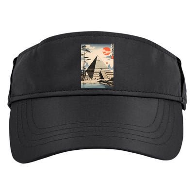 Drawing Giza Pyramid Japanes Style Adult Drive Performance Visor