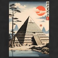 Drawing Giza Pyramid Japanes Style Adult Drive Performance Visor