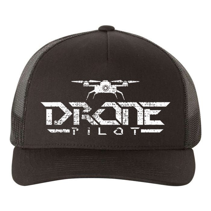 Drone Gift Quadcopter Yupoong Adult 5-Panel Trucker Hat