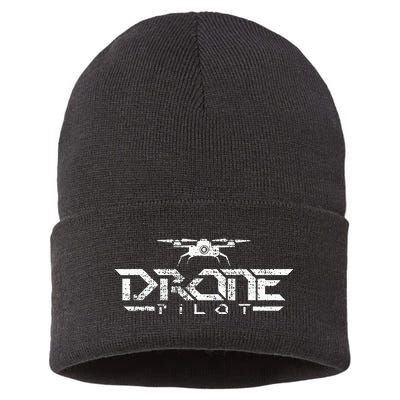 Drone Gift Quadcopter Sustainable Knit Beanie