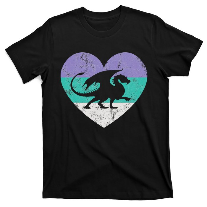 Dragon Gift Retro Cute T-Shirt