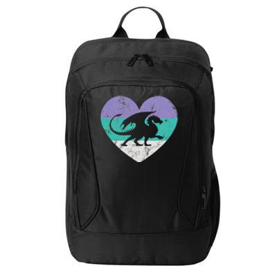 Dragon Gift Retro Cute City Backpack