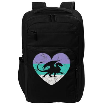 Dragon Gift Retro Cute Impact Tech Backpack