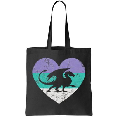 Dragon Gift Retro Cute Tote Bag