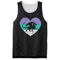 Dragon Gift Retro Cute Mesh Reversible Basketball Jersey Tank