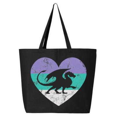 Dragon Gift Retro Cute 25L Jumbo Tote