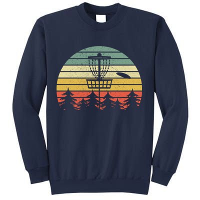 Disc Golf Retro Vintage Frisbee Design Sweatshirt