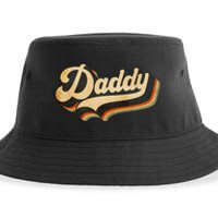 Daddy Gifts Retro Vintage Father's Day Daddy Sustainable Bucket Hat