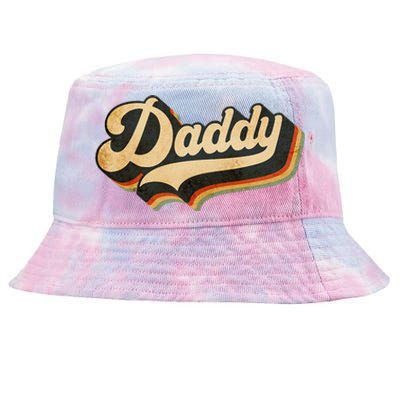 Daddy Gifts Retro Vintage Father's Day Daddy Tie-Dyed Bucket Hat