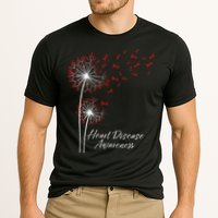 Dandelion Go Red Ribbon Heart Disease Awareness Month Performance Shirt