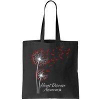 Dandelion Go Red Ribbon Heart Disease Awareness Month Bag