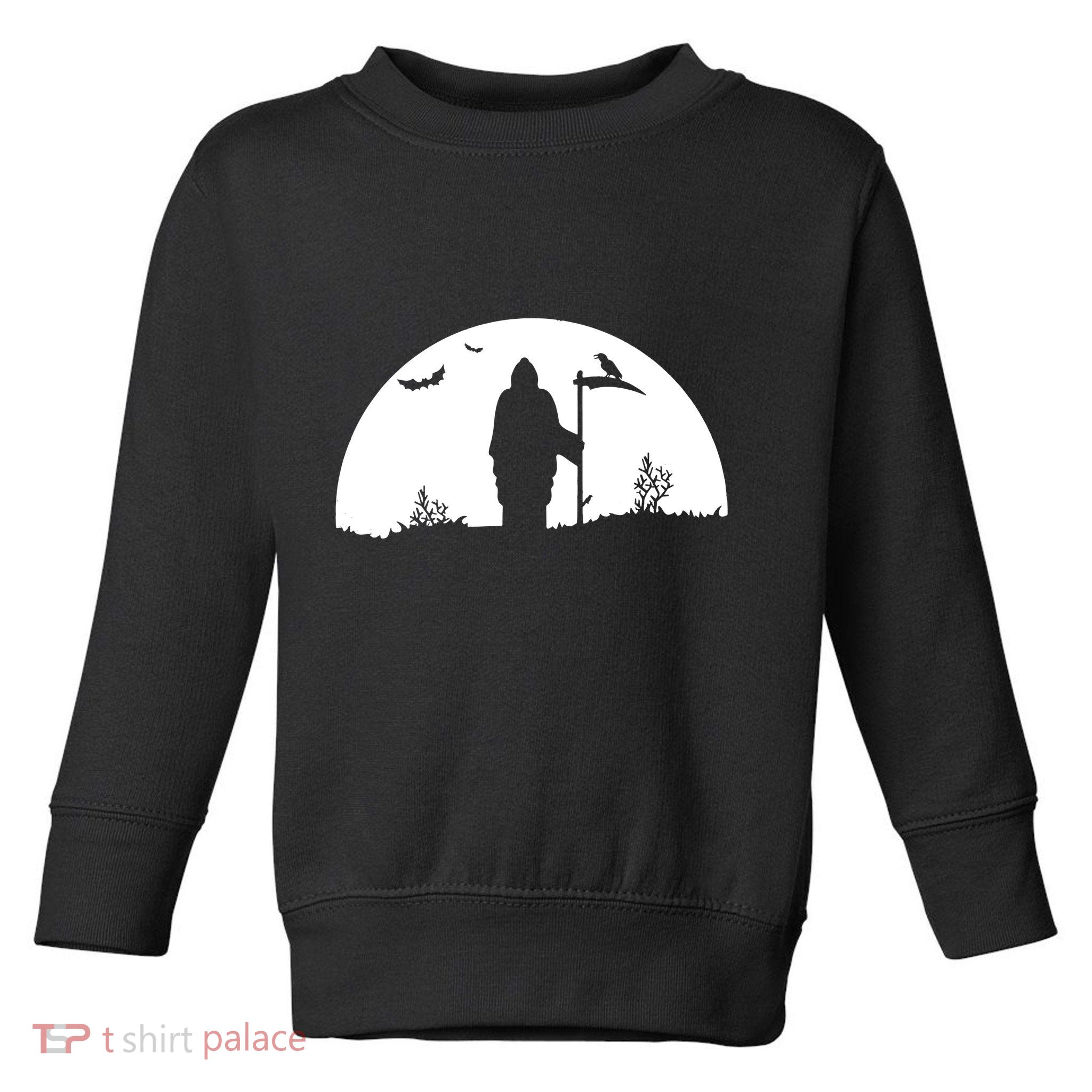 Death Grim Reaper Graphic Toddler Sweatshirt