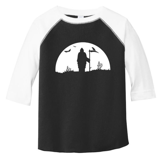 Death Grim Reaper Graphic Toddler Fine Jersey T-Shirt