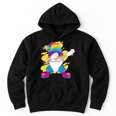 Dabbing Gnome Rainbow Hoodie
