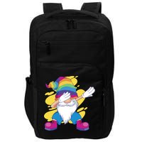 Dabbing Gnome Rainbow Impact Tech Backpack