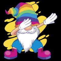 Dabbing Gnome Rainbow Impact Tech Backpack
