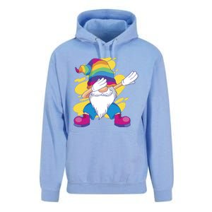 Dabbing Gnome Rainbow Unisex Surf Hoodie