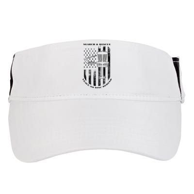 Disc Golf Rescue Squad Never Lose a Disc Black Adult Drive Performance Visor