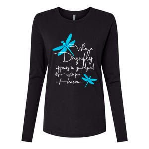 Dragonfly Gift Spiritual Faith Dragonflies Womens Cotton Relaxed Long Sleeve T-Shirt