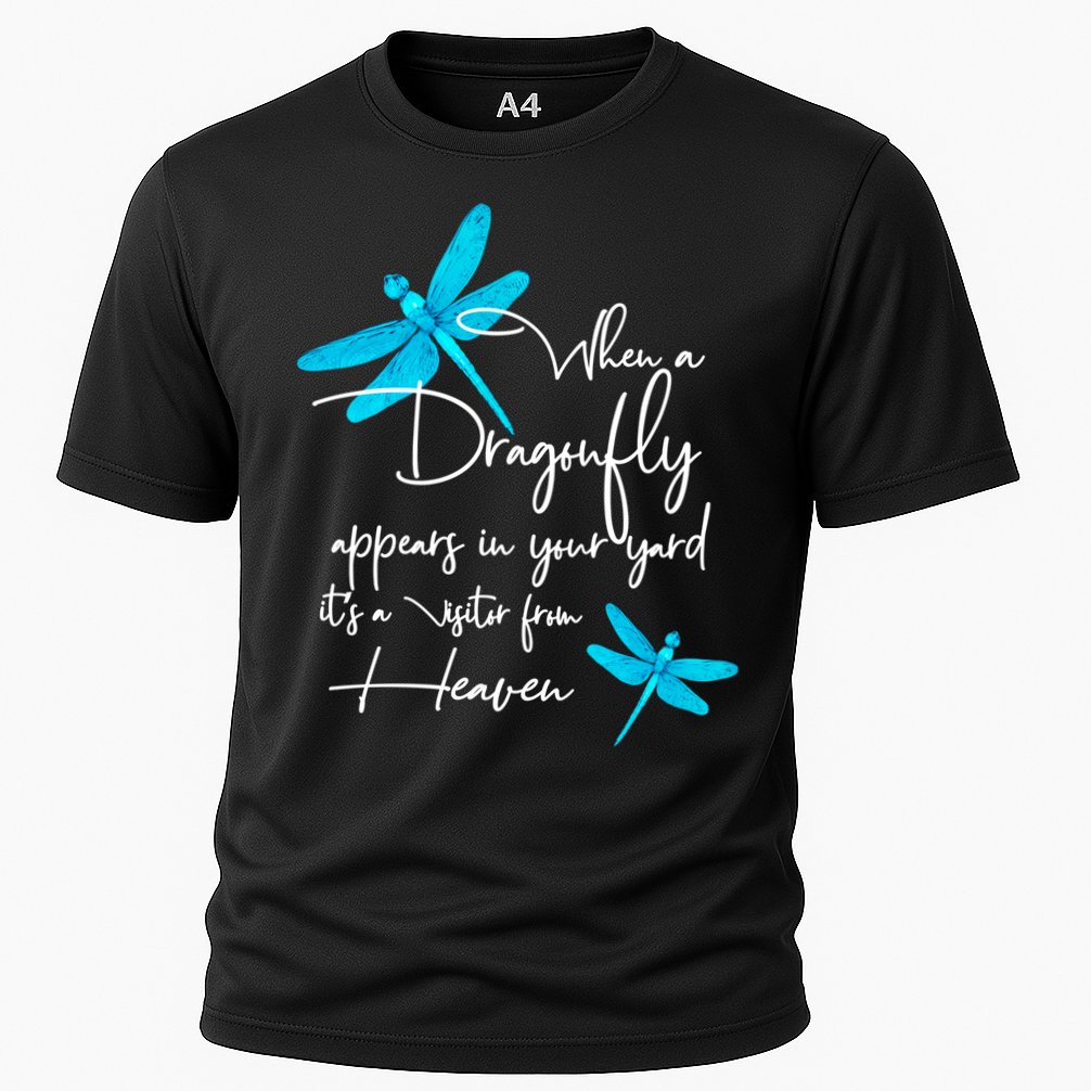 Dragonfly Gift Spiritual Faith Dragonflies Cooling Performance Crew T-Shirt