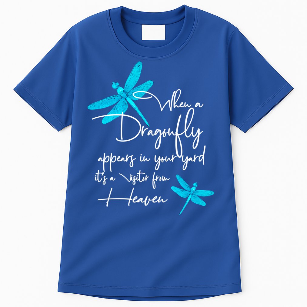 Dragonfly Gift Spiritual Faith Dragonflies Tall T-Shirt