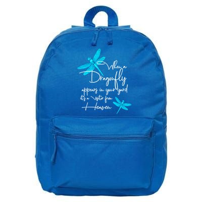 Dragonfly Gift Spiritual Faith Dragonflies 16 in Basic Backpack