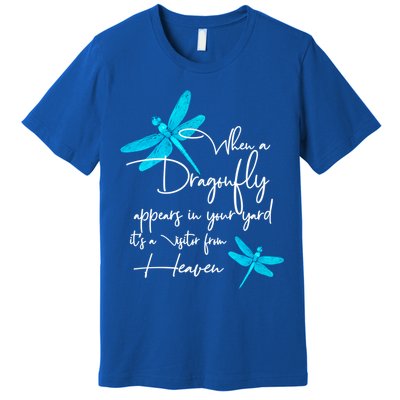 Dragonfly Gift Spiritual Faith Dragonflies Premium T-Shirt