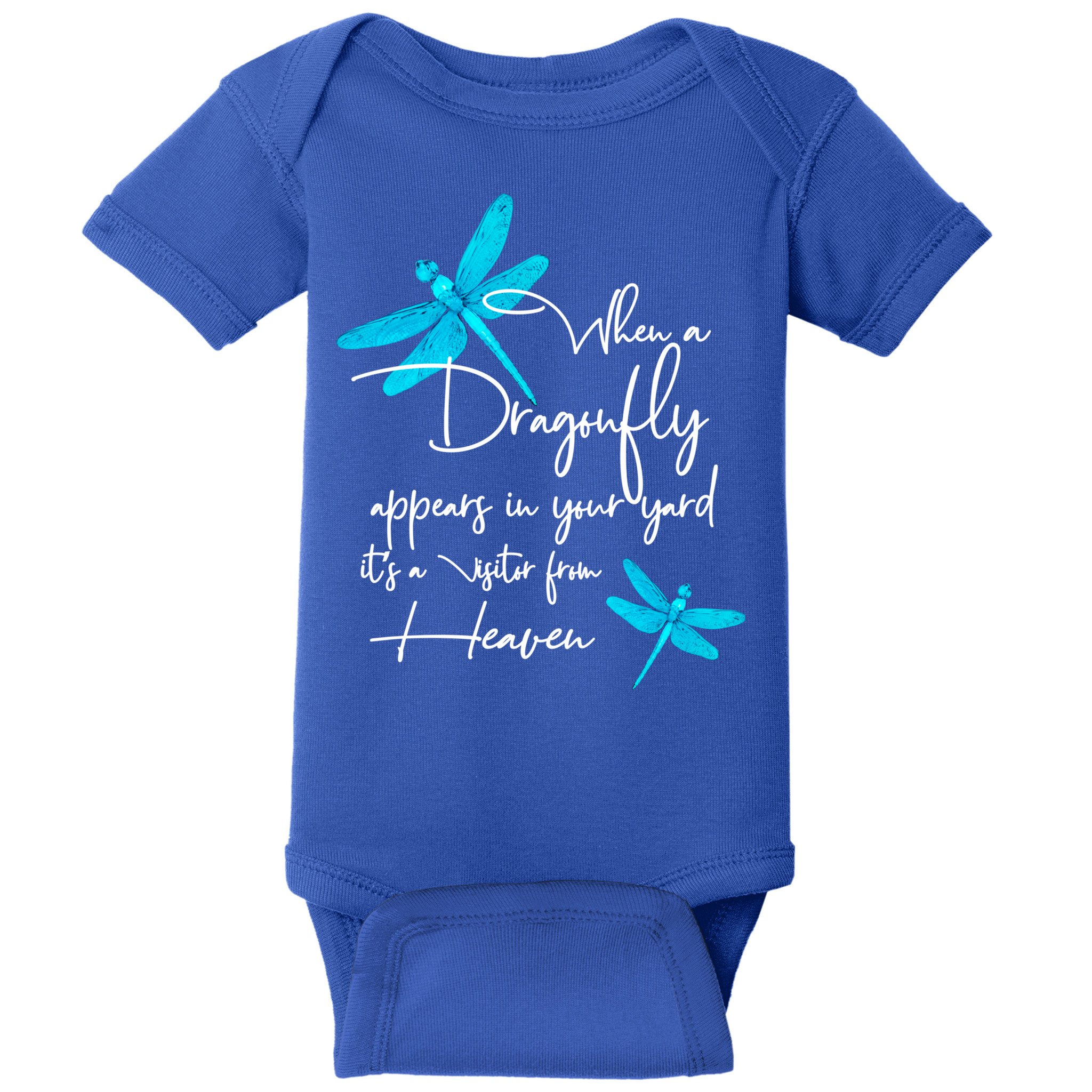 Dragonfly Gift Spiritual Faith Dragonflies Baby Bodysuit