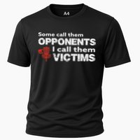 Disc Golf Some Call Them Opponents Funny Saying Cooling Performance Crew T-Shirt
